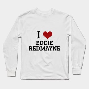 I Heart Eddie Redmayne Long Sleeve T-Shirt